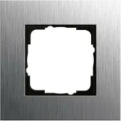 Gira 1fach Abdeckrahmen Esprit Edelstahl 0211219