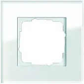 Gira Esprit Glas, Schwarz, Schraubenlos, 95 mm, 236,8 mm, 9,85 mm, 1 Stück(e)