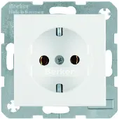 Berker 47438912, Typ F, Rot, Duroplast, Kunststoff, 250 V, 16 A, 50 - 60