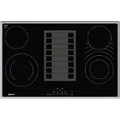 NEFF T18BD3AN0, Schwarz, Edelstahl, Integriert, 80 cm, Keramik, 4 Zone(n), 4 Zone(n)