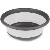 Kampa Large Collapsible Round Washing Bowl Silber