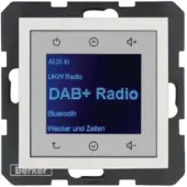 Berker S.1/B.X RADIO DAB+ PW GLÄNZ (29848989 TOUCH RADIO)