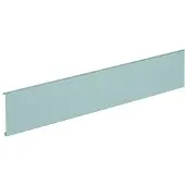 Hager BRS0802VERZ Brüstungskanal-Oberteil zu BRS Breite 80mm aus Stahlblech verzinkt - 2 Meter