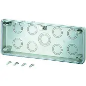 Hensel MI FM 32 Aufsatzflansch 8x M25/32 1x M25/40 WM2 300mm - Mi FM 32