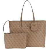 GUESS HWSL7124240 POWER PLAY II LARGE TECH TOTE Woman Shopper latte logo