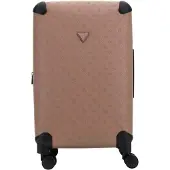 GUESS Wilder 28 In 8-Wheeler dark taupe logo