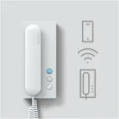 Siedle IQ HTS Haustelefon Weiß