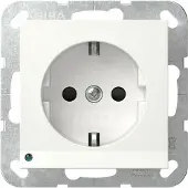 Gira 417003, Schuko, 1 Modul(e), Weiß, 250 V, 16 A, 29 mm