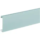 HAGER ELEKTRO BRA0802ELN Brüstungskanal-Oberteil zu BRA Breite 80mm aus Aluminium natureloxiert - 2 Meter