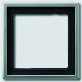 JUNG ES 2985 Produktfarbe: Schwarz, Edelstahl, Markenkompatibilität: , Material: Edelstahl