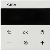 Gira 539327 S3000 RTR Display System 55 Reinweiß m