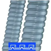 Flexa steinheimer SPR-PVC-AS Metall-Kabelschutzschlauch - 841370 [10 Meter]