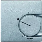 Merten Zentralplatte alu für Raumther.Einsatz 536260