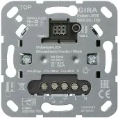 Gira Uni-LED-Dimmeinsatz 2fach S3000 540200