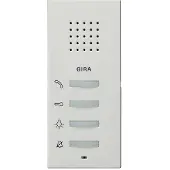 Gira Wohnungsstation 125027 AP System 55 reinweiß matt