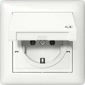 Gira 415703, Schuko, 1 Modul(e), Weiß, 250 V, 16 A, 29 mm