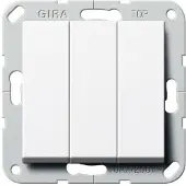 Gira 284403 Wipptaster BS 3f Schließer System 55 Reinweiß