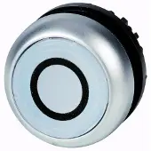 Eaton 216929 Leuchtdrucktaste, RMQ-Titan, flach, tastend, gelb, unbeschriftet, Frontring Titan M22-DL-Y - 10 Stück
