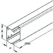 Niedax LFK-Kanal Unterteil + Deckel LLK 16.016 R 2 Stk