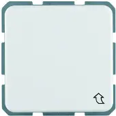 Hager 4715, Typ F, Weiß, Kunststoff, Thermoplast, IP44, 250 V, 16 A
