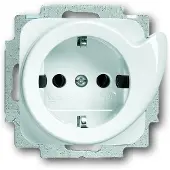 Busch-Jaeger 2011-0-2605, CEE 7/3, 2P+E, Weiß, 250 V, 16 A, 71 mm