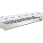 Polar Serie G Aufsatzkühlvitrine 10 X Gn1/4