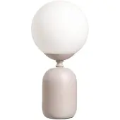 Pauleen Tischlampe GLOWING CHARM, alu / grau / zink, für Wohn- / Esszimmer, Glas, Junges Wohnen, Tischlampe