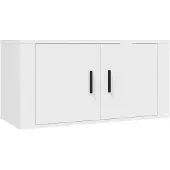 vidaXL TV-Wandschrank Weiß 80x34,5x40 cm