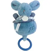 Doudou et Compagnie DouDou Bunny Spieluhr, Blue, Babyspielzeug