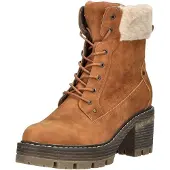 Mustang Shoes High-Heel-Stiefelette "Shoes Stiefelette Lederimitat/Textil"