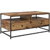 vidaXL Couchtisch Altholz 100 x 51 x 45 cm Holzwerkstoff