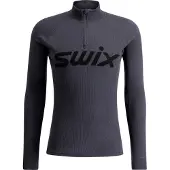 Swix RaceX Merino Half Zip/Pants Set, Herren, dunkelgrau