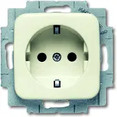 Busch-Jaeger 2013-0-4375, CEE 7/3, 2P+E, Weiß, 250 V, 16 A, 71 mm