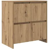 vidaXL Sideboard Artisan-Eiche 70 x 41 x 75 cm Holzwerkstoff