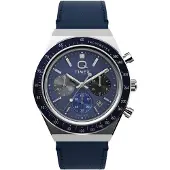 Timex Uhr Q Diver Inspired Chronograph TW2Y36100 Dunkelblau