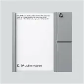 Siedle S. SIEDLE & SÖHNE SIED Tasten-Modul TM612-1SM 1fach alt TM 611-01 SM 3551
