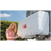 Fiamma Transportbox 360 aus Edelstahl Aluminium für Carry-Bikes, wasserdicht, stoßfest, UV-beständig