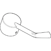 Hansgrohe Griff Talis Care chrom , 95817000 95817000