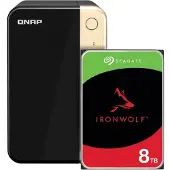 Qnap TS-264-8G + Seagate Ironwolf 8TB