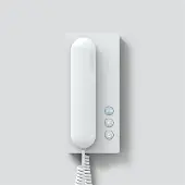 Siedle BTS 850-02 W, Telefon, Weiß, , Oberfläche, In-Home, 91 mm