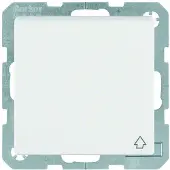 Berker Steckdose SCHUKO 47516076 m. Klappdeckel Q.1/Q.3 anthrazit, samt