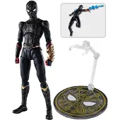 Tamashii Nations Spiderman Gold Sh Figuarts Schwarzer Anzug Spezialset 15 Cm