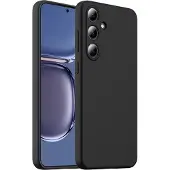 Sign Flytande silikonskal med skylt till Samsung Galaxy S25 Fe - Svart