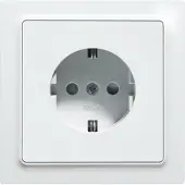 Eltako Steckdose DSS55E-wg reinweiß glaenzend