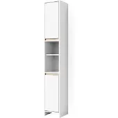 Vicco Badschrank Emma Weiß/Sonoma 30 x 190 cm, Model 29342