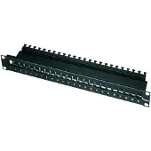 Telegärtner H02025A0220 19Z Modulträger 1 HE schwarz