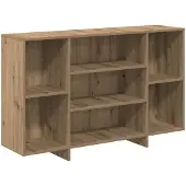 vidaXL Sideboard Artisan-Eiche 120 x 30 x 75 cm Holzwerkstoff