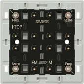 JUNG FM 4002 M, Mechanisch, 3 V, Schwarz, Weiß