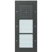 Gira 126867, Kabelgebunden, 2 Modul(e), IP44, Anthrazit, 110 mm, 19 mm