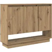 vidaXL Sideboard Artisan-Eiche 97 x 29 x 75 cm Holzwerkstoff